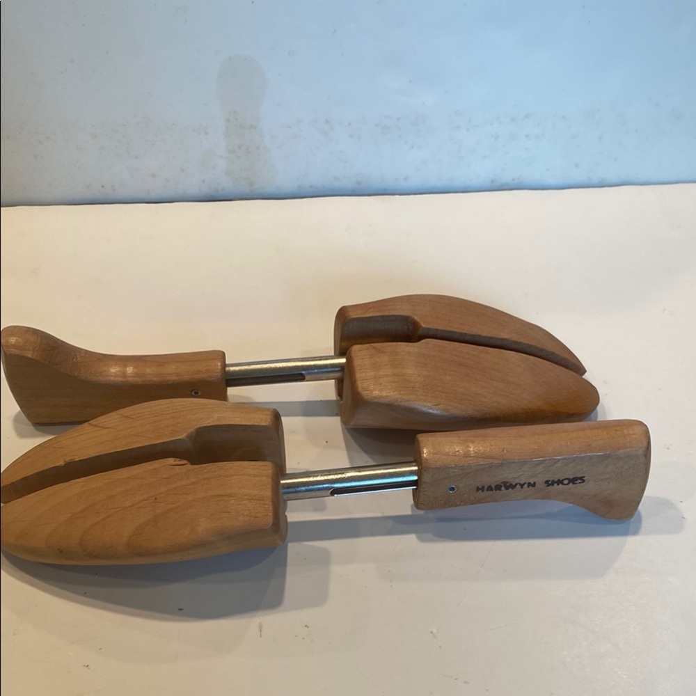 Vintage Wooden Shoe Stretchers By Shoe Keepers